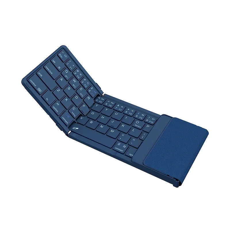 Clavier Bluetooth pliable NILLKIN avec pavé tactile, mini clavier rechargeable pour le bureau et les voyages, compatible Windows, iOS, Android et PC 12