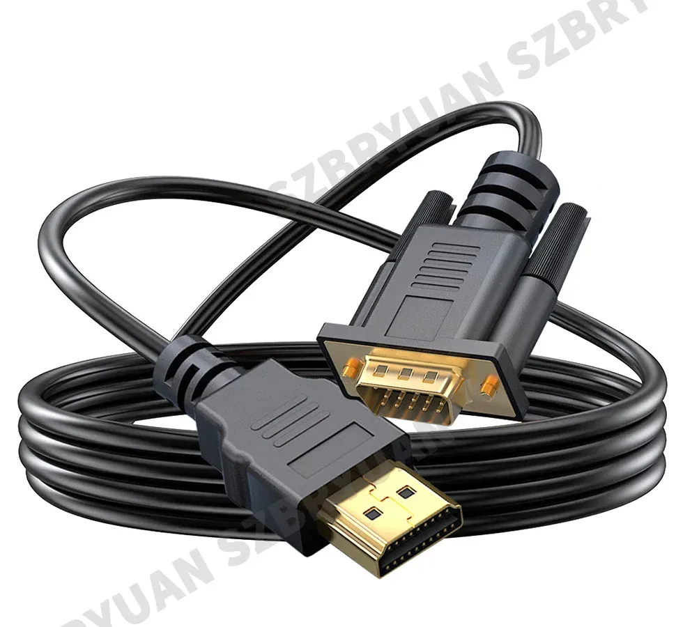 Adaptateur HDMI vers VGA en situation d'usage