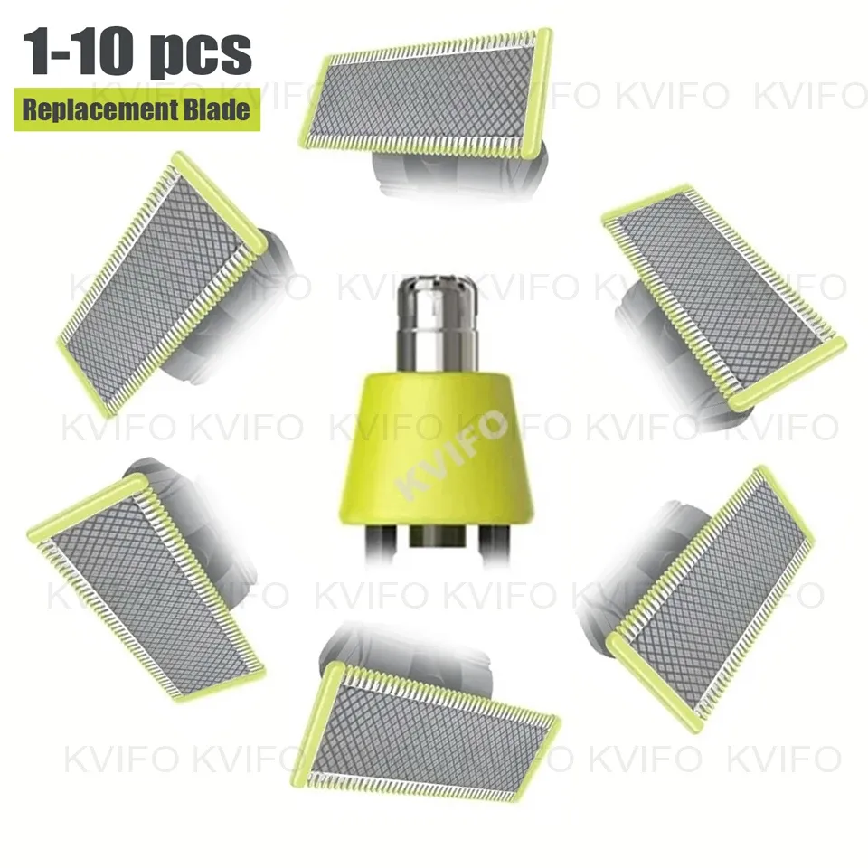Têtes de rechange pour rasoir électrique homme, lot de 1 à 10 pièces, compatibles QP, 2520, 2530, 2630, 6510, 6520 et 2523