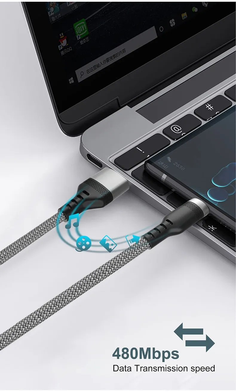 Câble de charge USB-C, compatibilité des appareils