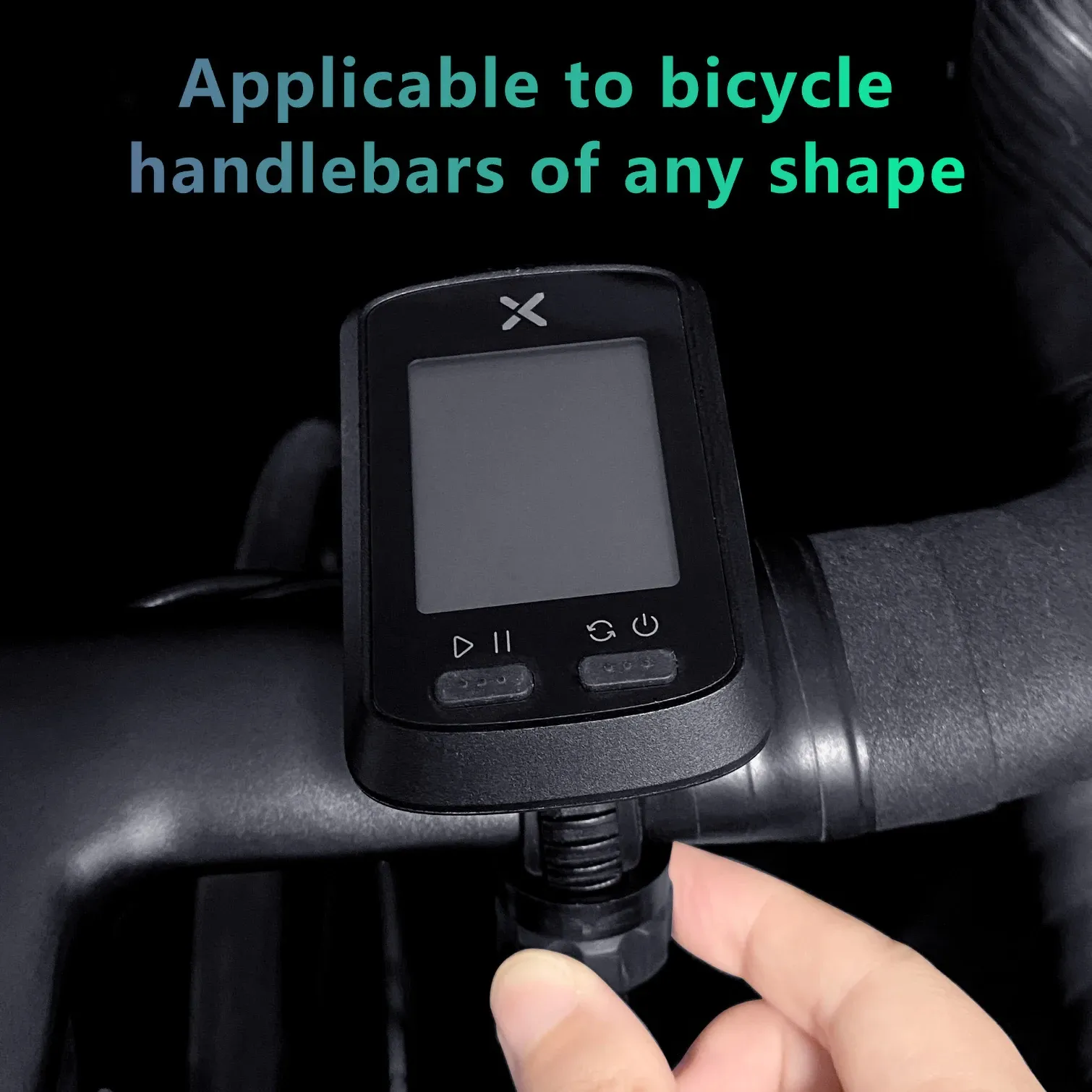 Support de fixation universel et rotatif pour ordinateur de vélo GPS CYCLAMI, compatible avec les modèles XOSS, Garmin, radar, feu arrière et phare 5