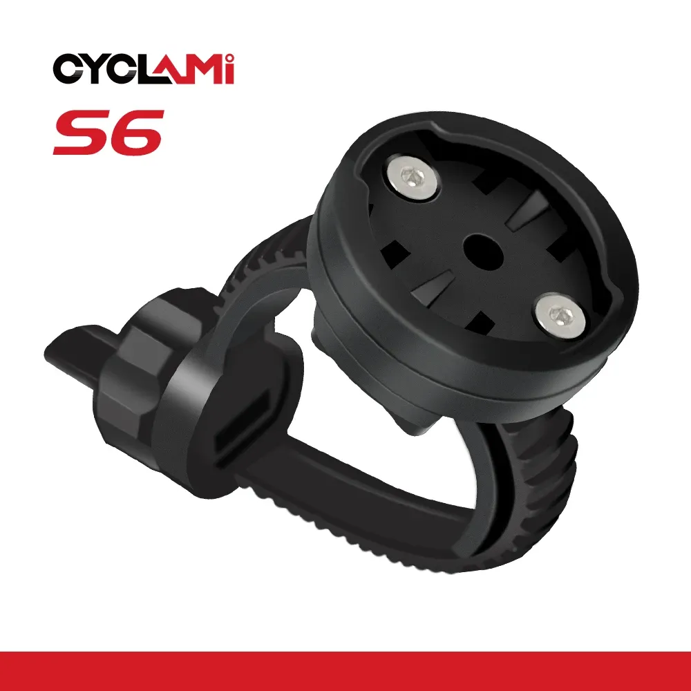 Support de fixation universel et rotatif pour ordinateur de vélo GPS CYCLAMI, compatible avec les modèles XOSS, Garmin, radar, feu arrière et phare 7