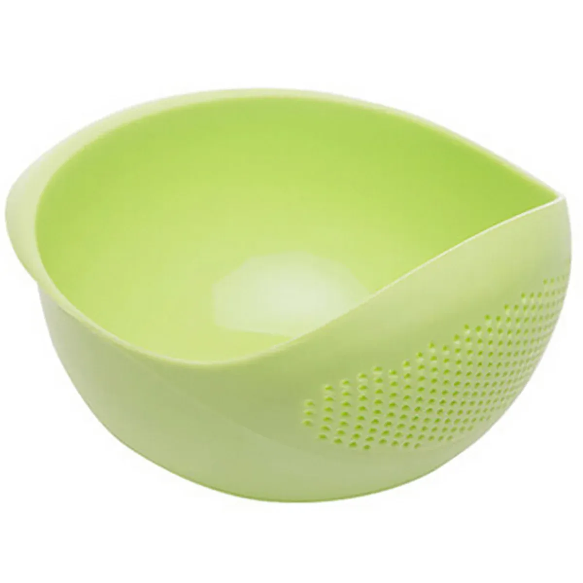 Panier d'égouttage multifonction avec poignée, lot de 3 couleurs, pour bols à riz et fruits, organisateur de cuisine 9