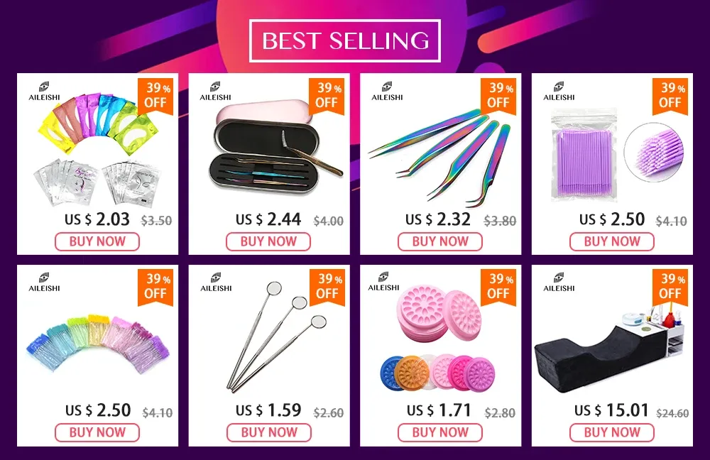 Ensemble d'accessoires pour cils