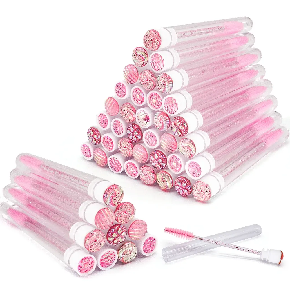Détail des brosses à cils