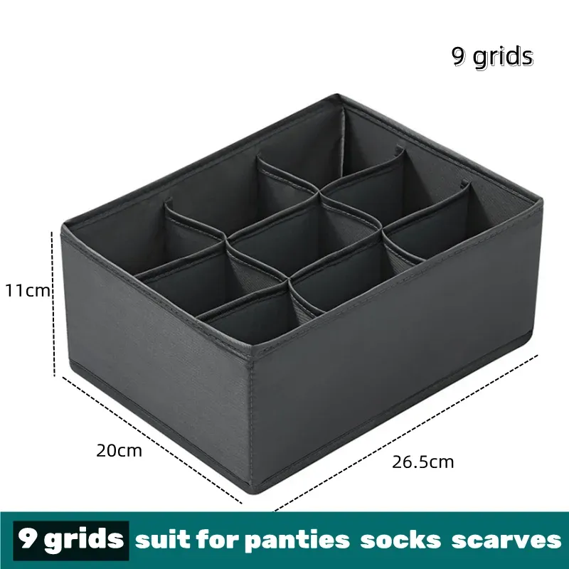 Organisateur de tiroirs pour sous-vêtements, chaussettes, soutiens-gorge, pantalons, écharpes et cravates 8