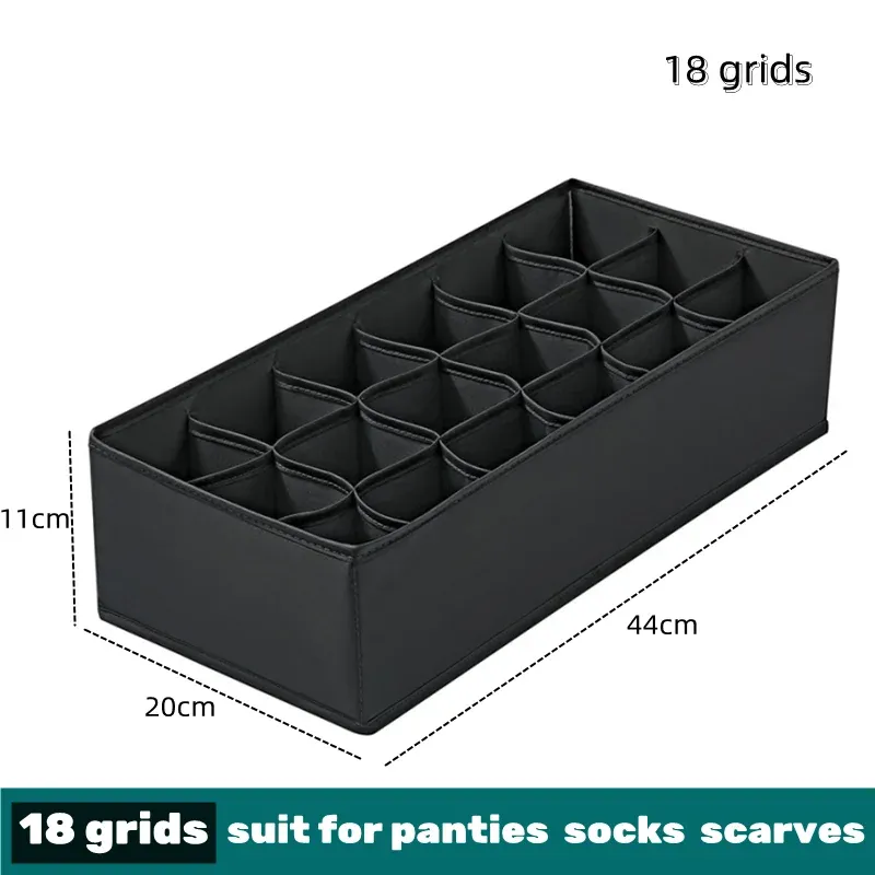 Organisateur de tiroirs pour sous-vêtements, chaussettes, soutiens-gorge, pantalons, écharpes et cravates 10