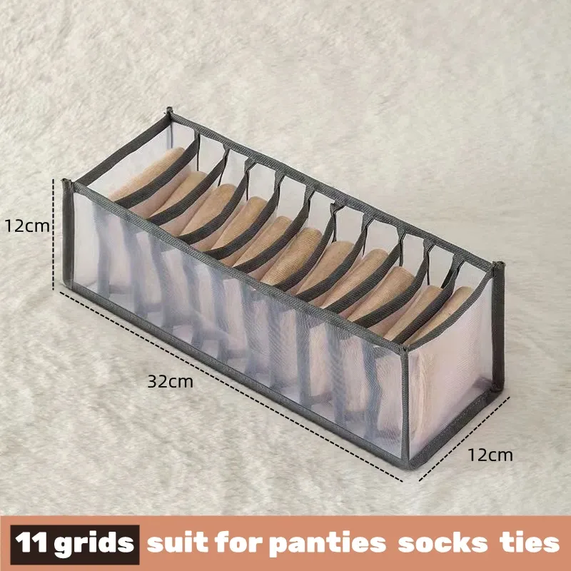 Organisateur de tiroirs pour sous-vêtements, chaussettes, soutiens-gorge, pantalons, écharpes et cravates 15