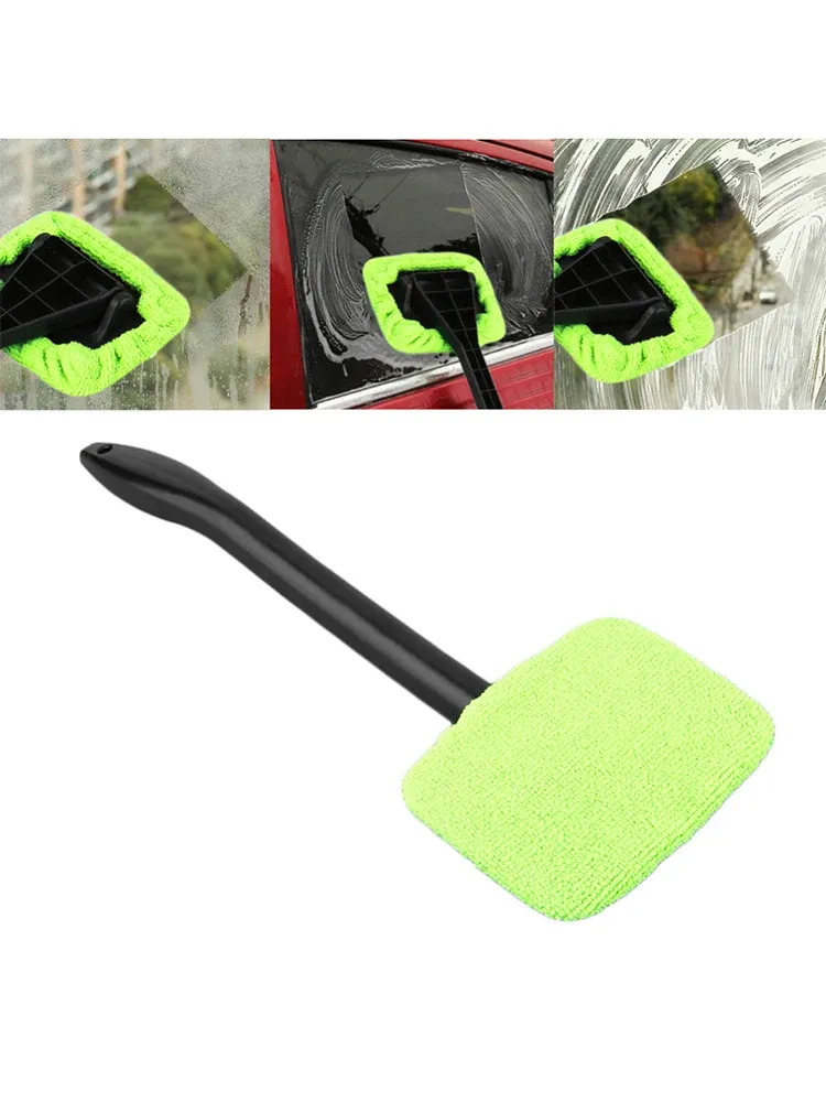 Kit de nettoyage pour vitres de voiture, vue d'ensemble
