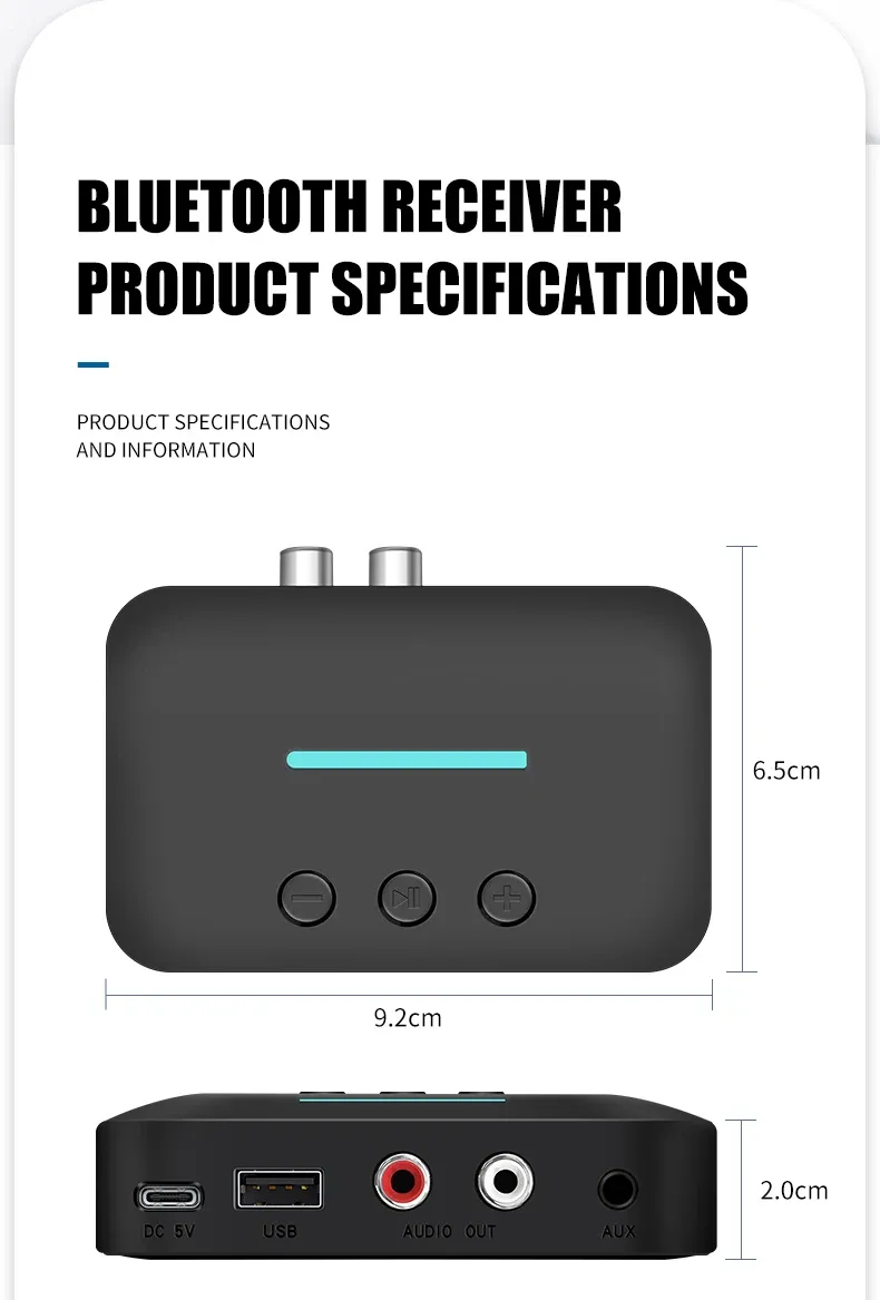 Design compact du récepteur audio