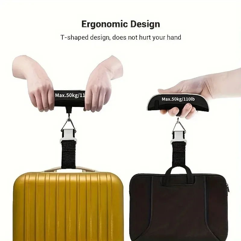 Balance à bagages en utilisation