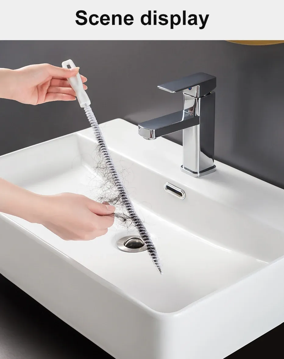 Brosse de dragage de tuyaux, gros plan