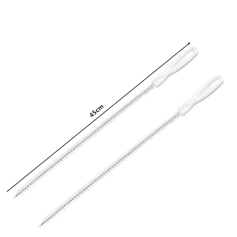 Brosse de débouchage de canalisations, outil flexible de retrait de cheveux pour douche et évier, nettoyeur de canalisations pour salle de bains et cuisine 7