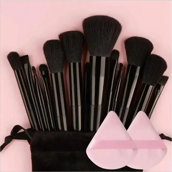 Ensemble de pinceaux de maquillage ultra-doux : fond de teint, poudre, correcteur et Kabuki 29