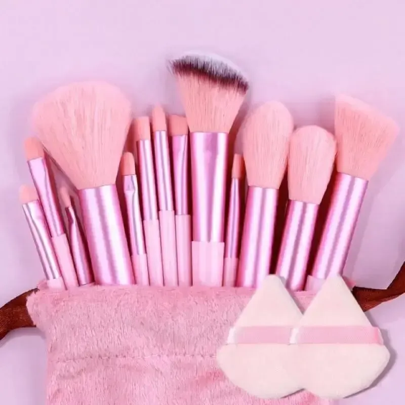 Ensemble de pinceaux de maquillage ultra-doux : fond de teint, poudre, correcteur et Kabuki 32