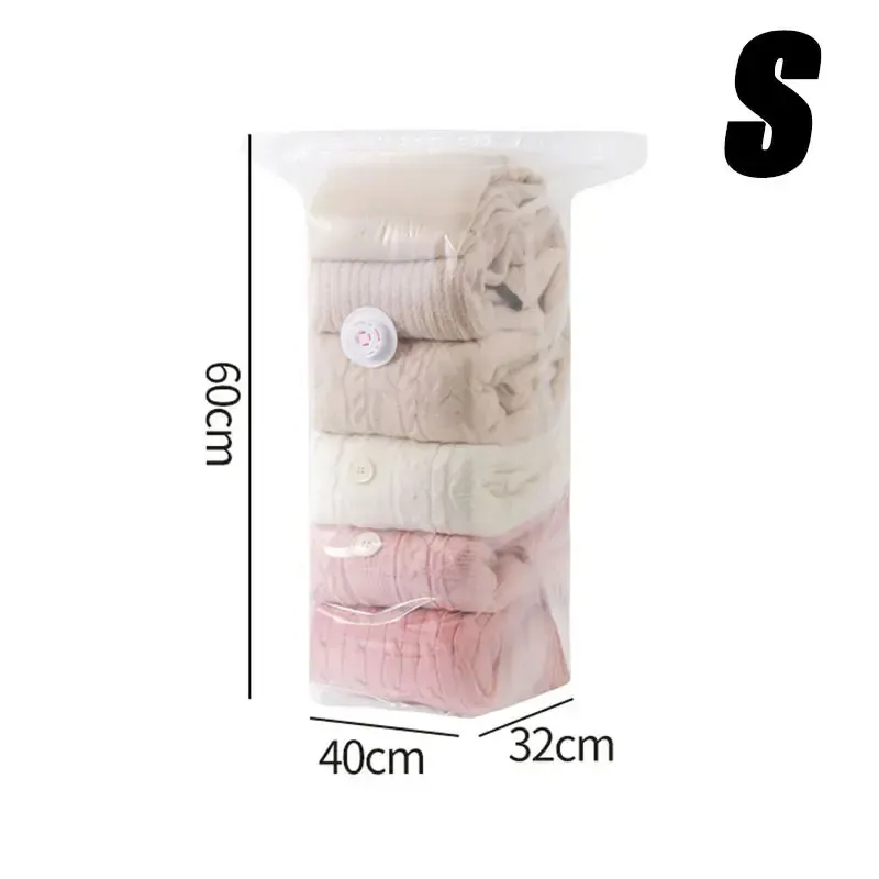 Sacs de rangement sous vide pour vêtements, couettes et bagages – Épais, grande capacité, sans pompe 11