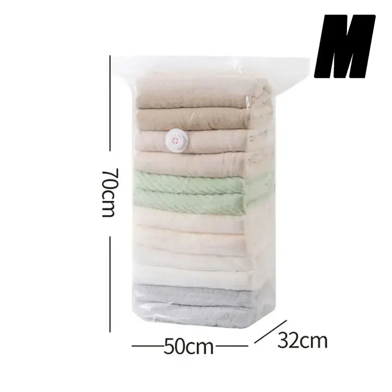 Sacs de rangement sous vide pour vêtements, couettes et bagages – Épais, grande capacité, sans pompe 7