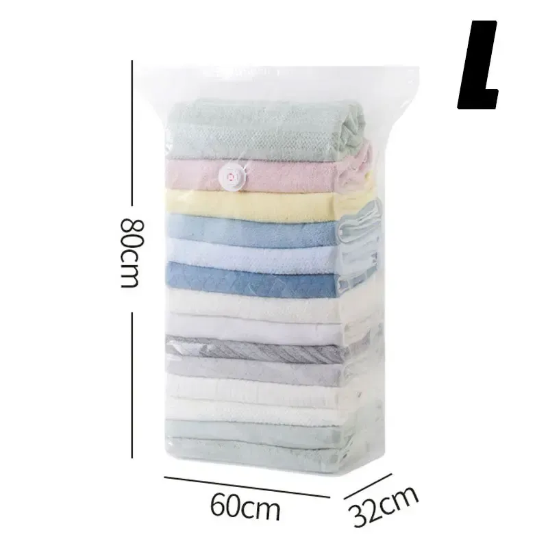 Sacs de rangement sous vide pour vêtements, couettes et bagages – Épais, grande capacité, sans pompe 8