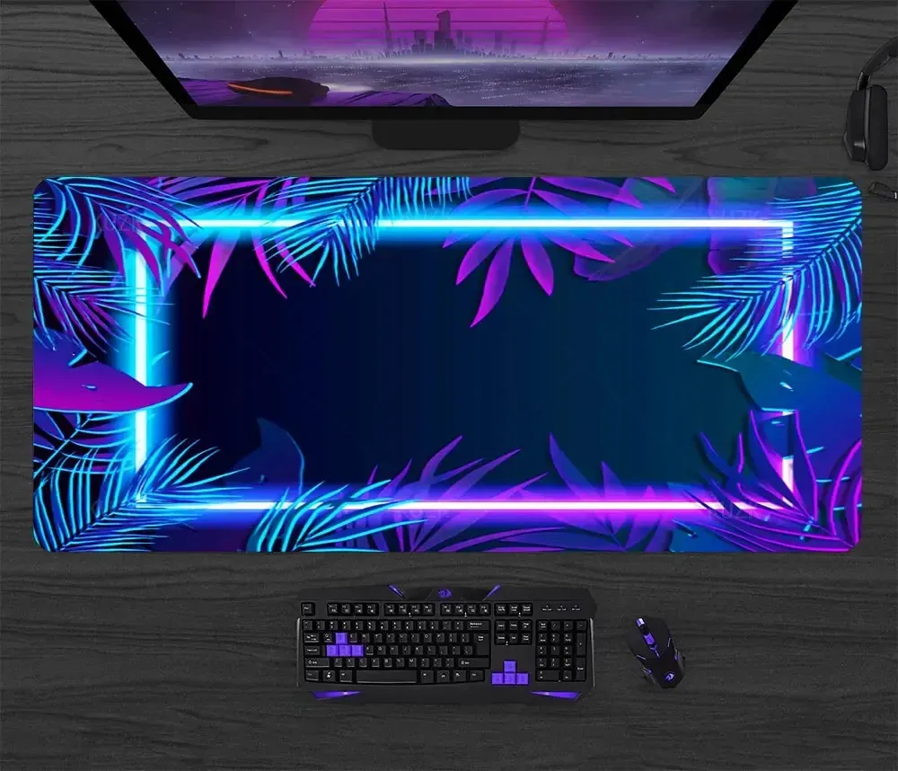 Tapis de souris de jeu grand format pour clavier et bureau 2