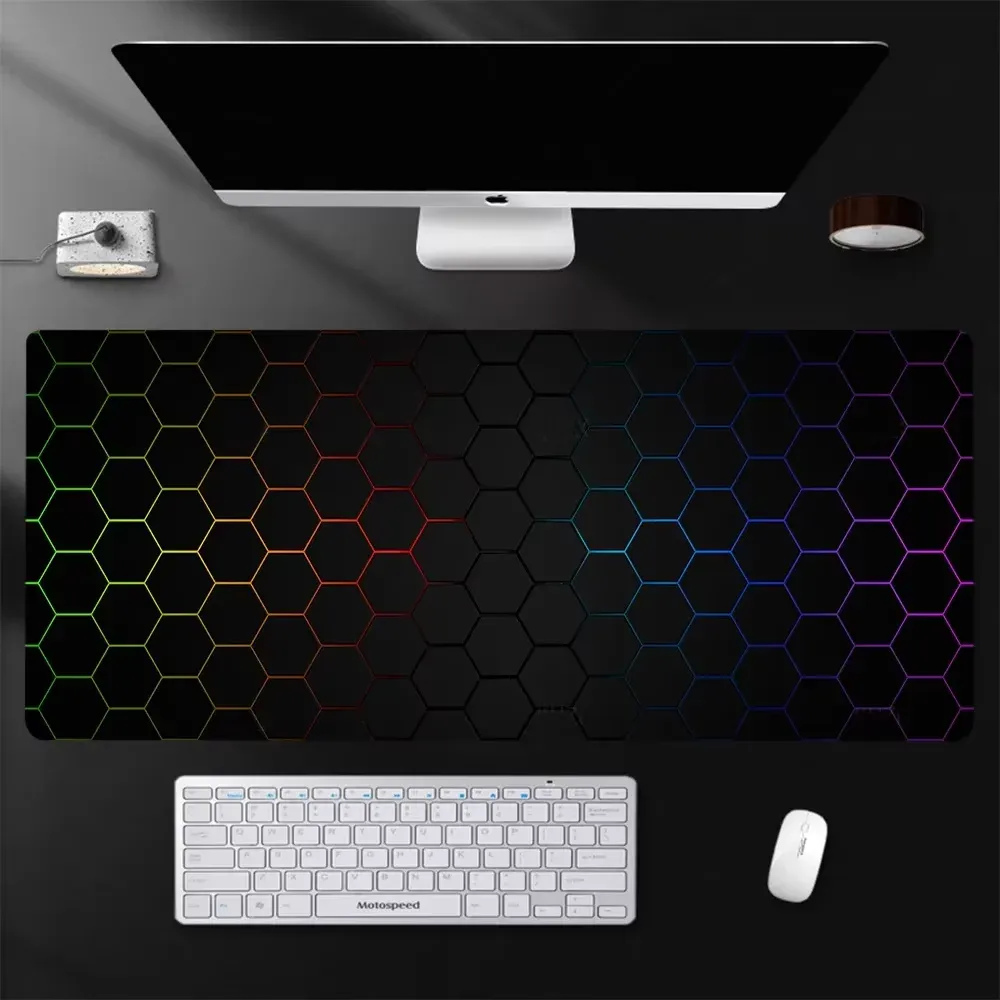 Tapis de souris de jeu grand format pour clavier et bureau 6