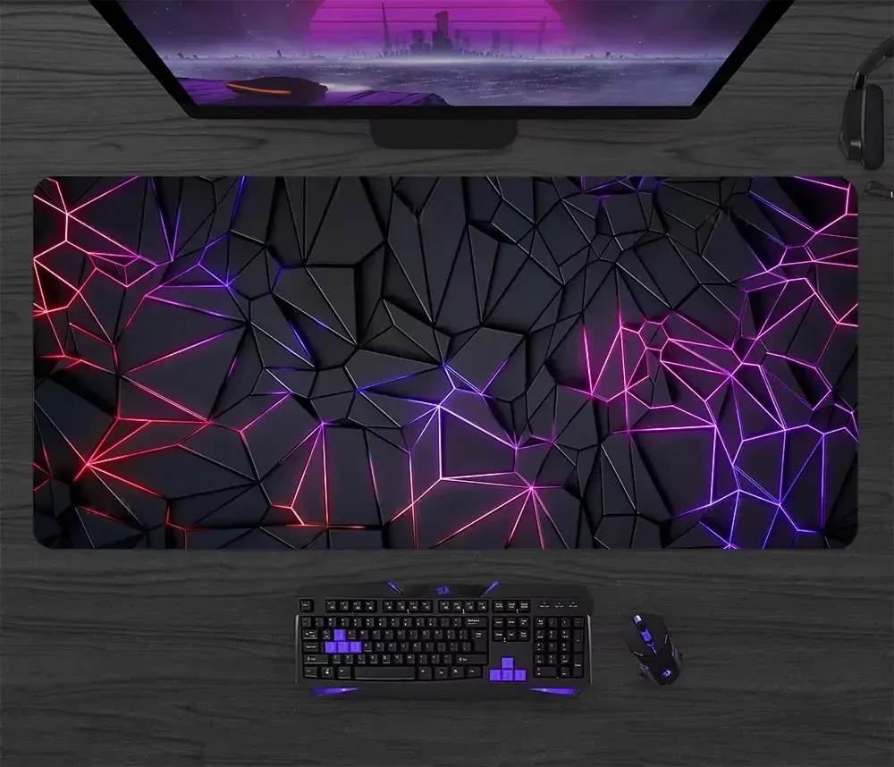 Tapis de souris de jeu grand format pour clavier et bureau 9