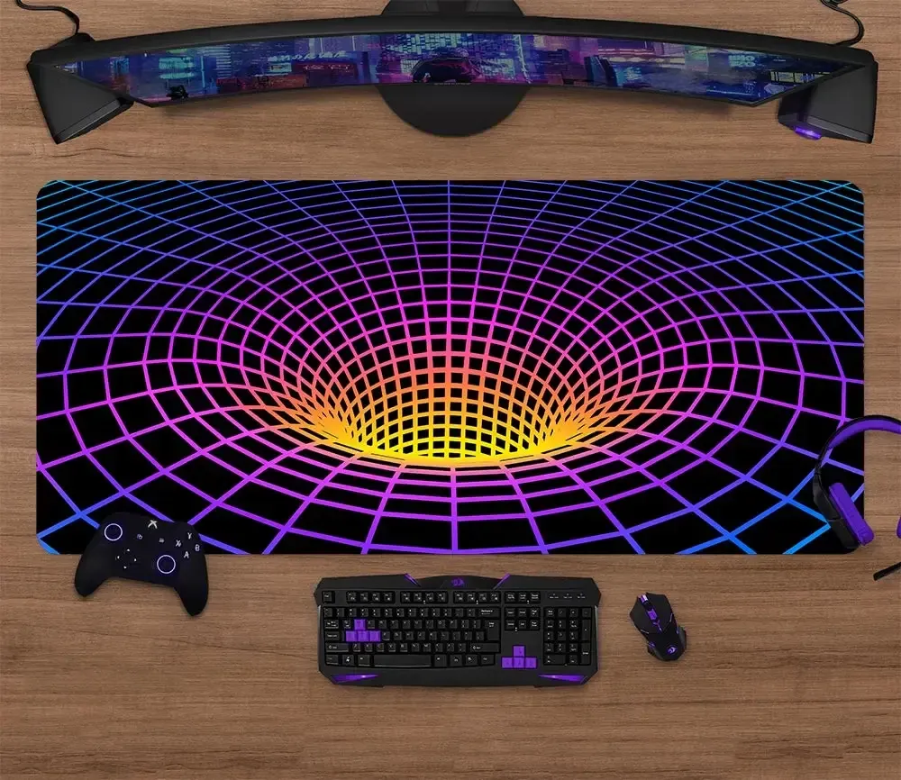 Tapis de souris de jeu grand format pour clavier et bureau 14