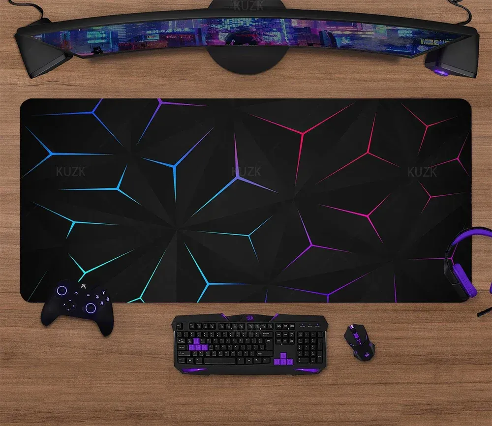 Tapis de souris de jeu grand format pour clavier et bureau 19