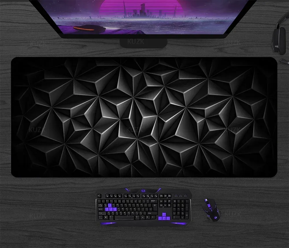 Tapis de souris de jeu grand format pour clavier et bureau 25
