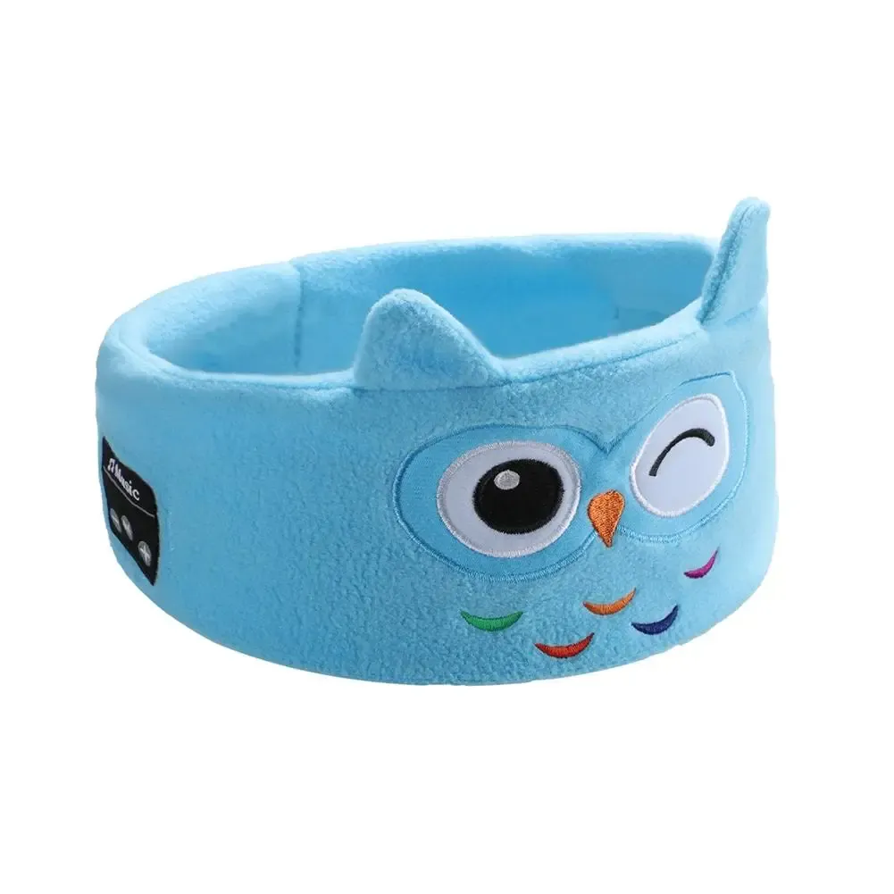 Bandeau musical Bluetooth sans fil pour enfants, casque de sommeil fin avec haut-parleurs, puce Vpig, C1F9 4