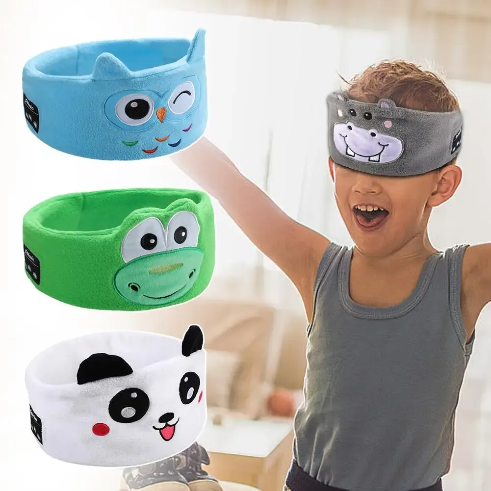 Bandeau musical Bluetooth animalier, mise en situation
