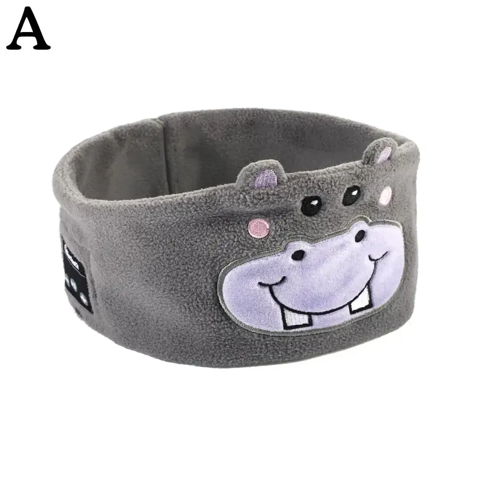 Bandeau musical Bluetooth sans fil pour enfants, casque de sommeil fin avec haut-parleurs, puce Vpig, C1F9 13