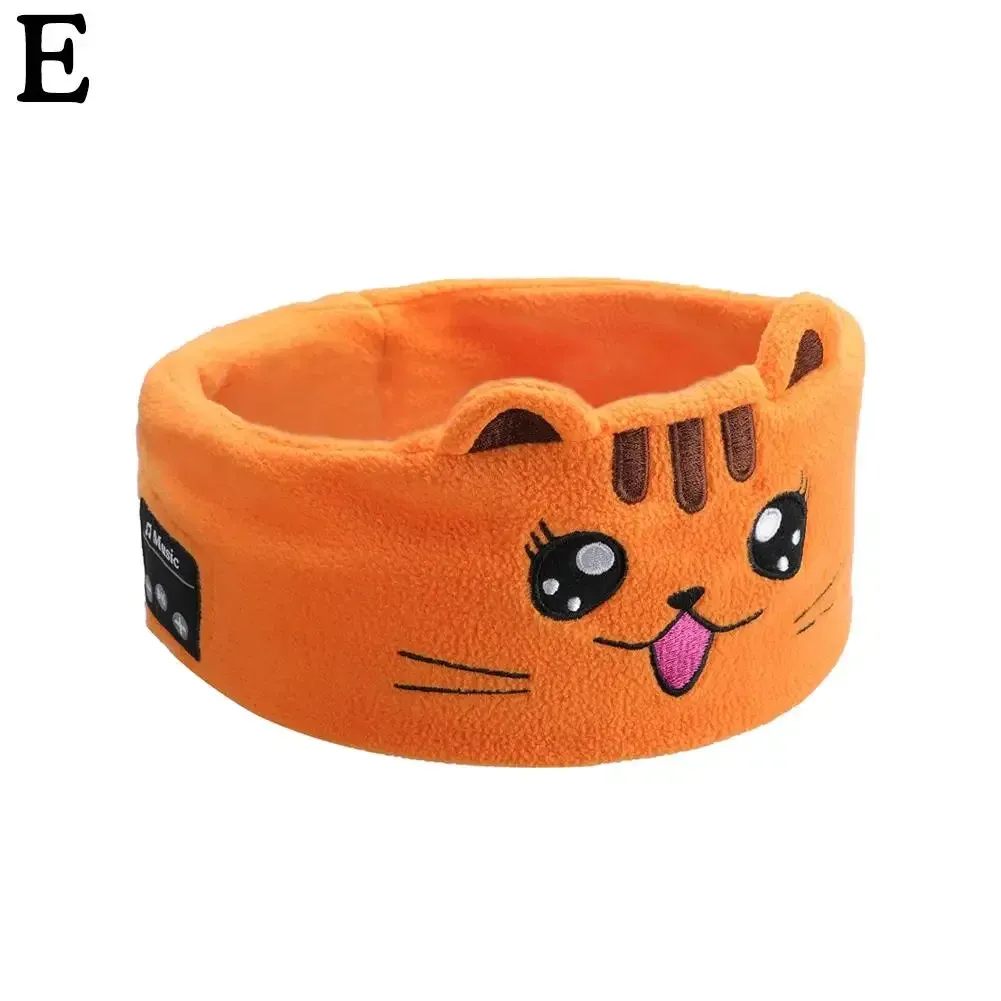 Bandeau musical Bluetooth sans fil pour enfants, casque de sommeil fin avec haut-parleurs, puce Vpig, C1F9 9