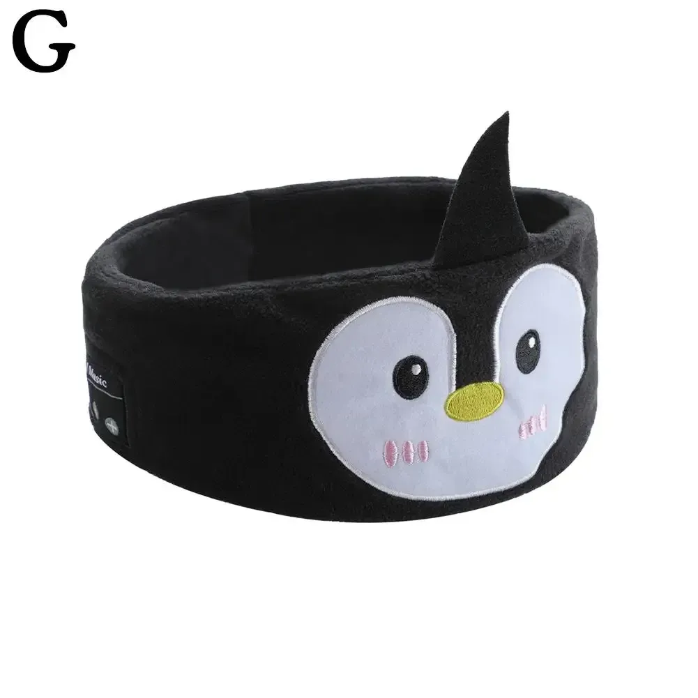 Bandeau musical Bluetooth sans fil pour enfants, casque de sommeil fin avec haut-parleurs, puce Vpig, C1F9 7