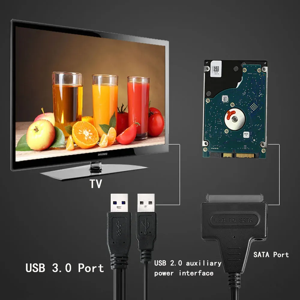 Câble SATA USB présentation finale