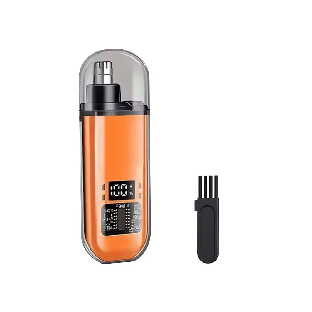 Tondeuse électrique pour poils de nez pour hommes, rechargeable par USB, format portable pour voyage 8