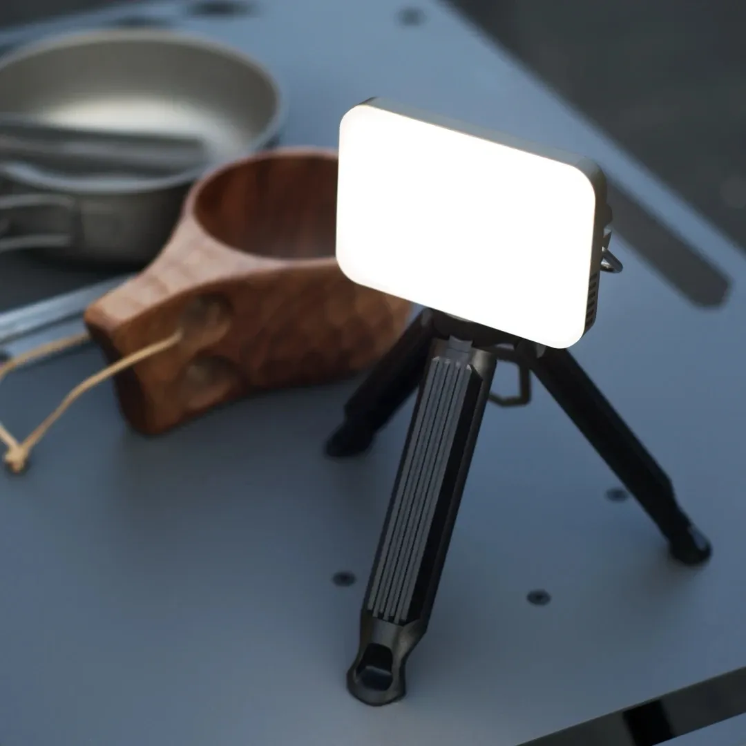 Lampe de camping LED rechargeable 5000 mAh, éclairage de secours portable et étanche pour tente et extérieur, suspendue 4