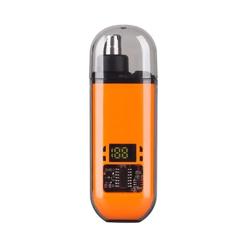 Tondeuse à poils de nez et d'oreilles rechargeable par USB pour homme, mini tondeuse électrique portable, compacte et lavable 7