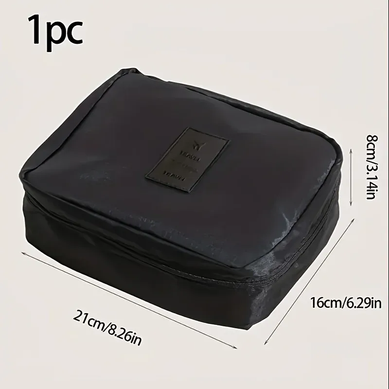 Trousse de toilette ouverte