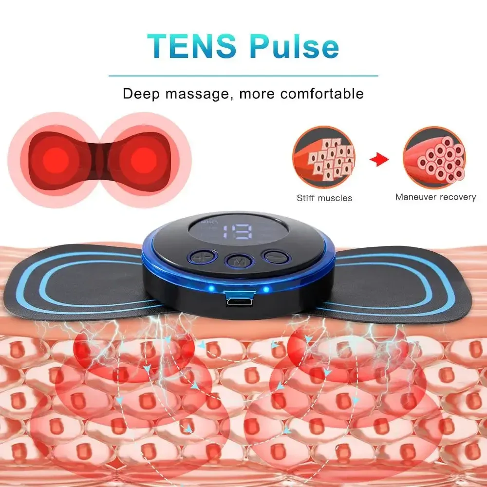 Électrodes et modes de massage