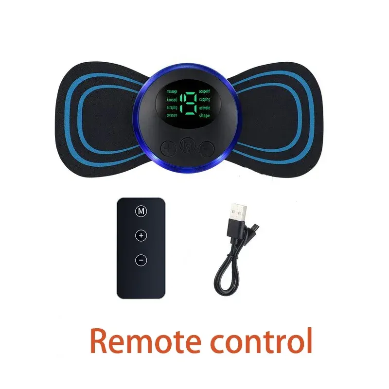 Masseur de cou EMS portable à impulsions basse fréquence, stimulateur musculaire électrique pour le soulagement des douleurs corporelles 11