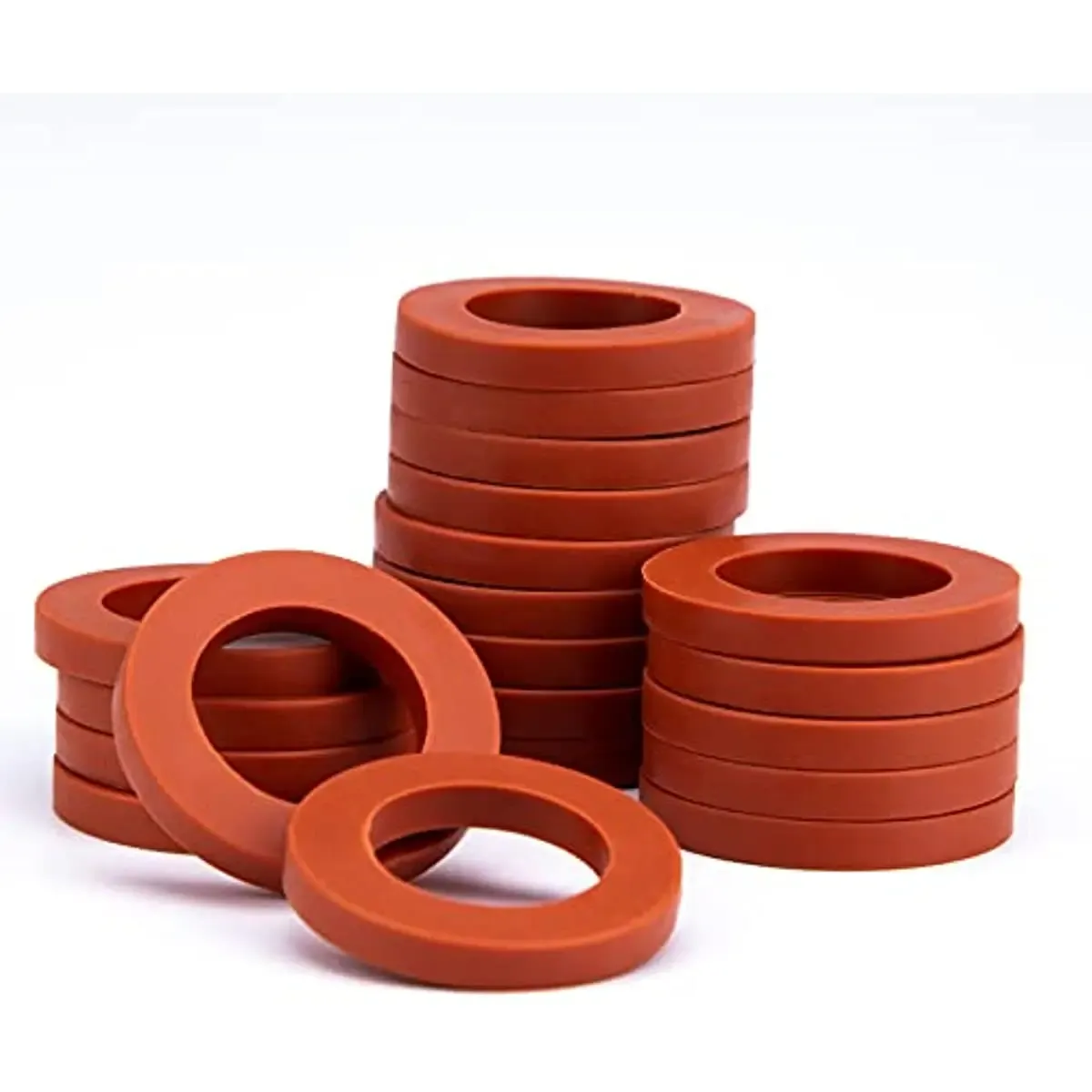 Rondelles en silicone sur raccord