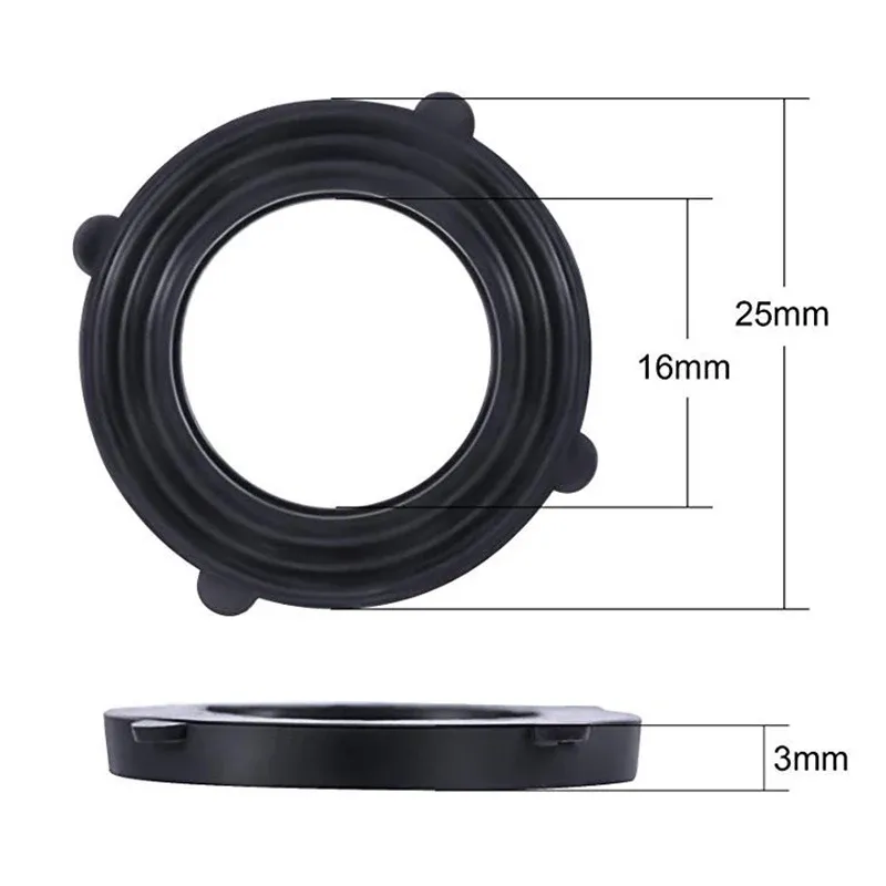 Lot de 10 ou 20 joints en silicone 3/4 pouces pour tuyau d'arrosage et robinet d'eau, anti-fuite 8