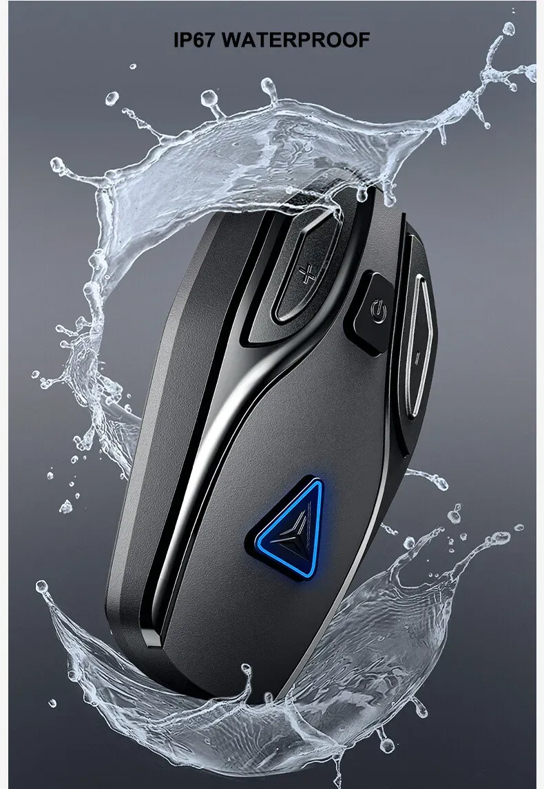 Finition du casque Bluetooth MOTOWOLF
