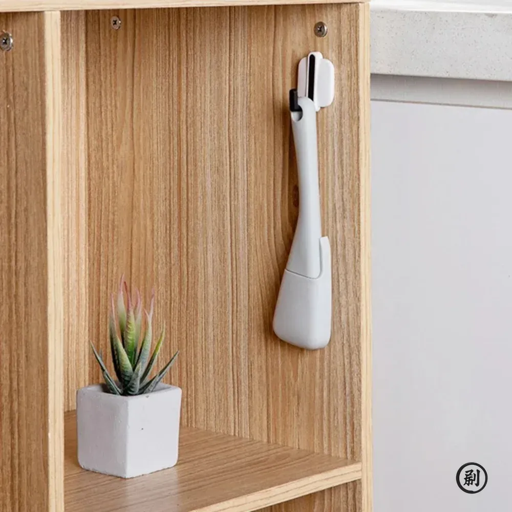 Brosse de nettoyage 2 en 1 pour rainures de fenêtre avec pelle à poussière, kit d'outils de nettoyage ménager 4