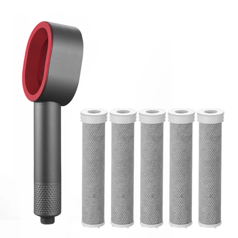 Pommeau de douche haute pression à filtration, effet pluie, filtre anti-impuretés 18