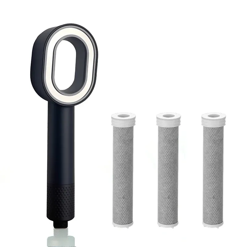 Pommeau de douche haute pression à filtration, effet pluie, filtre anti-impuretés 15