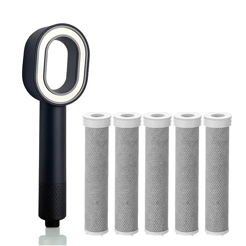 Pommeau de douche haute pression à filtration, effet pluie, filtre anti-impuretés 13