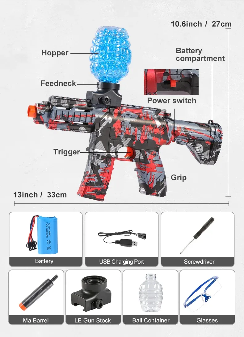 Pistolet M416 en lumière naturelle