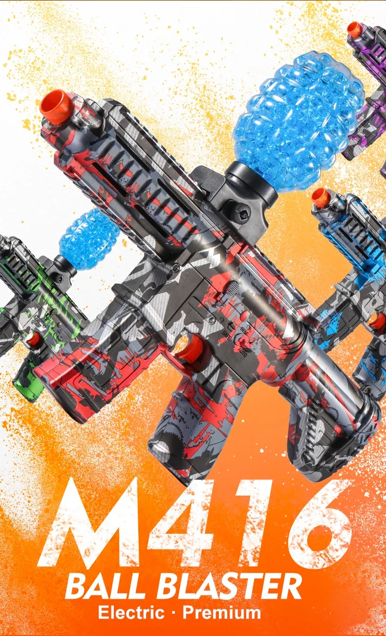 Pistolet M416 en situation de jeu