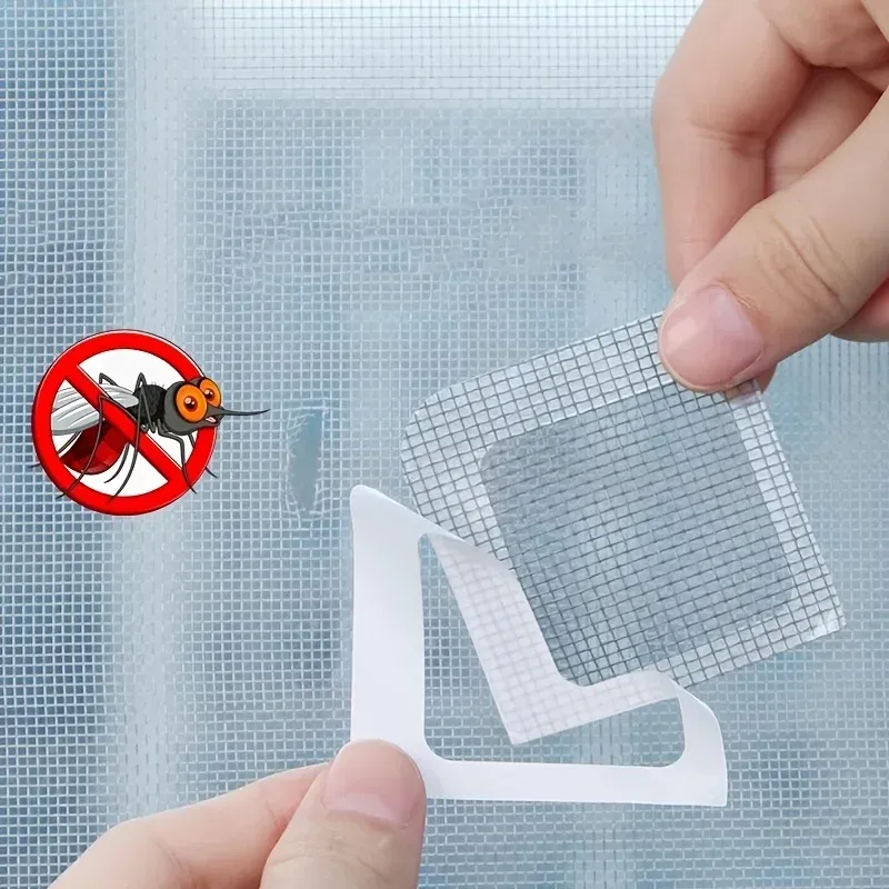 Filtre à cheveux jetable en maille à coller pour siphon de sol de douche, lot de 10, 20 ou 30 5